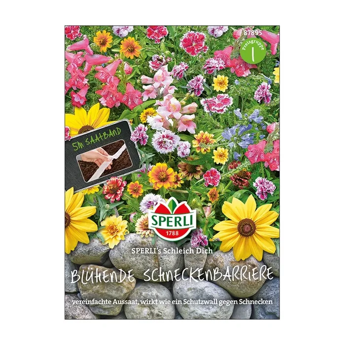 Blumensamenmischung, Blühende Schneckenbarriere ‚Sperli`s Schleich Dich‘