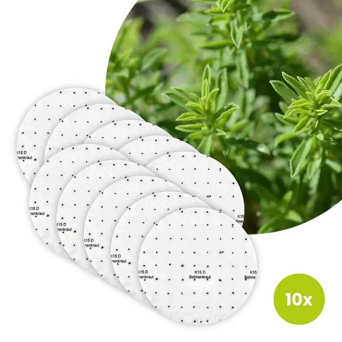 Bohnenkraut Bio-Kräuter – 10 Saatscheiben