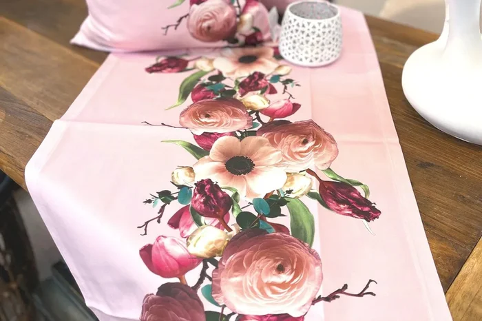 Tischläufer Bouquet (50×140 cm)