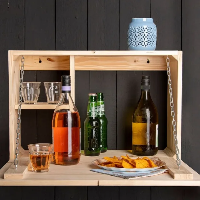 Wandbar (aus FSC-zertifiziertem Holz)
